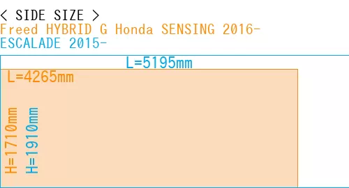 #Freed HYBRID G Honda SENSING 2016- + ESCALADE 2015-